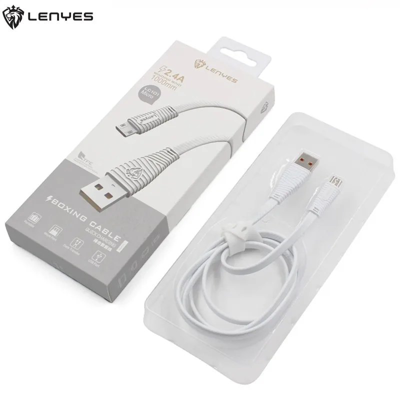 

Lenyes 1M Original USB Data Charging Cable for iPhone 5 6 6S 7 8 Plus X XR XS Max Fast Charger Phone Cables for SAMSUNG Android