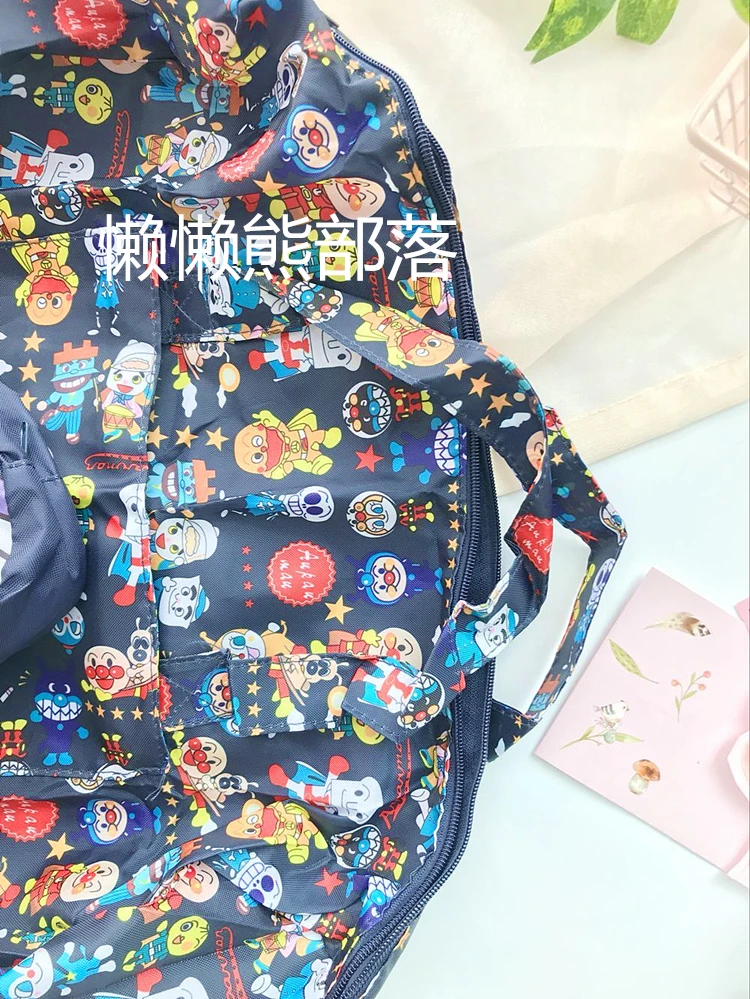 1 шт. 40 см Anpanman Мода Аниме портативная дорожная сумка многоразовые сумки-тоут складные сумки для хранения багажа Новые