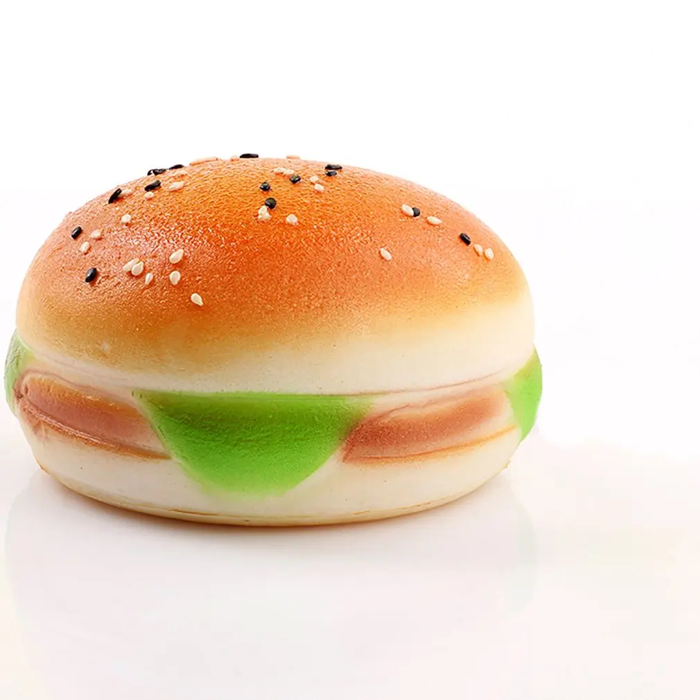 

Creative Cute Burger soft bullet toy Stress toy Relief Decompression Toy