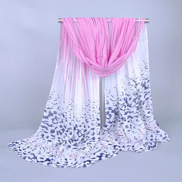 Brand Hot Sale Chiffon Scarf Women Autumn Winter Long Soft Wrap Shawls Beach Style Boho Floral Printed Scarves Hijab Bandana | Аксессуары