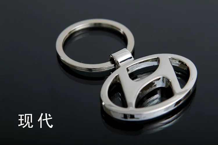 Модный фирменный металлический брелок с логотипом автомобиля, металлический брелок для ключей, автомобильный подарок