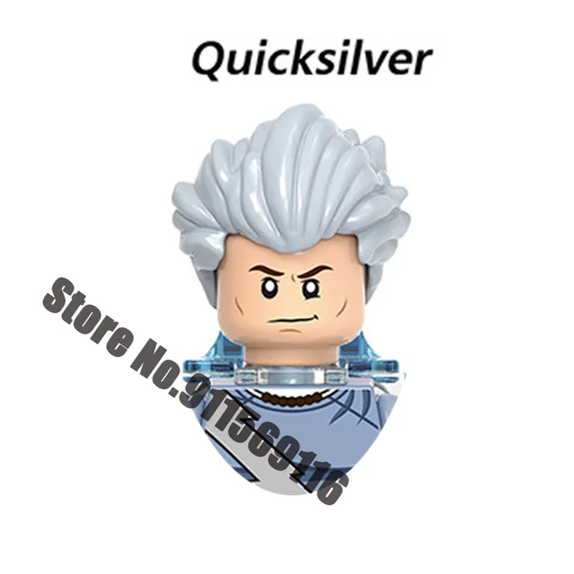 Superhero Building blocks Loki Sylvie Iron Man Spiderman Hulk Thor Captain America Venom Groot Thanos Vision Falcon Deadpool Toy A-X1655