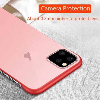 Frameless Slim Matte Hard Back Cases for iPhone 11/11 Pro/11 Pro Max 1