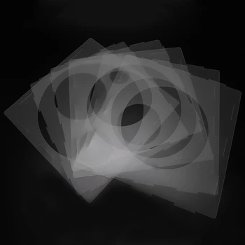 

New Simple 9 Holes Collapsible Balloon Sizer Box Measurement Tool Stable 2-10 Inch for Birthday Wedding Party