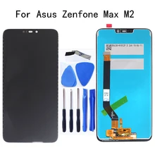 6.26" AAA LCD For Asus Zenfone Max M2 LCD Display+Touch Screen Digitizer Assembly For Zenfone Max M2 ZB633KL/ZB632KL Repair kit