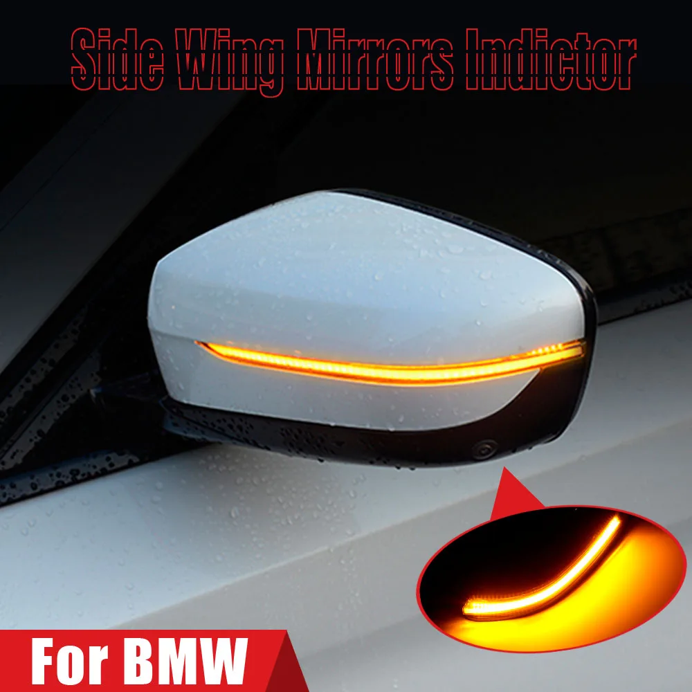 

Led Dynamic Side Marker Turn Signal Light for BMW G20 G21 G28 G2x 2019 2020 Flowing Water Blinker