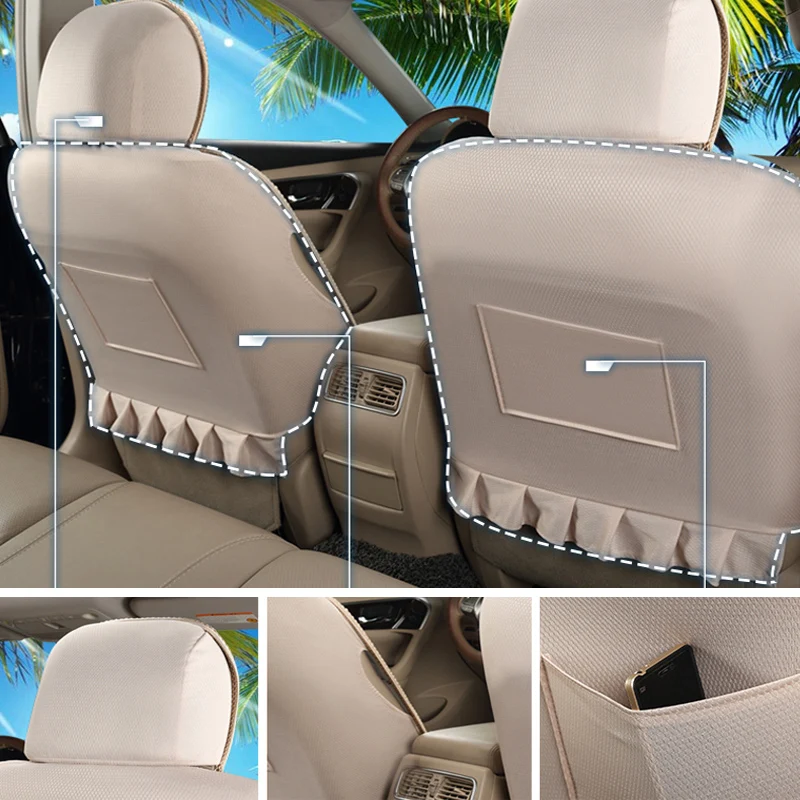 Car Seat Cover Universal Auto for Hyundai Solaris Sonata Sorento Tucson Verna 2009 2010 2011 2017 2