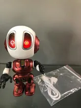Robot inteligente que habla para niños, juguete educativo de Robot humanoide con sensor inductivo
