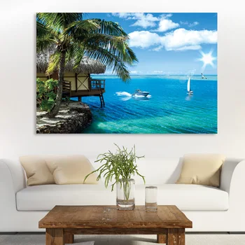 

Beautiful Scenery Sticker On The Market Tv Sofa Background Decoration Wall Sticker