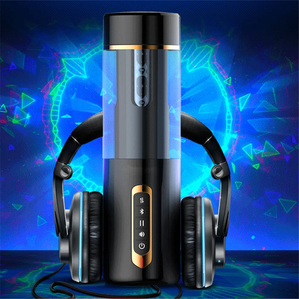 Automatic Telescopic Masturbation Cup Vibrator For Men Real Rotaion Vagina Pussy Oral Sucking Sex Machine Adult Sex Toys For Man (12)