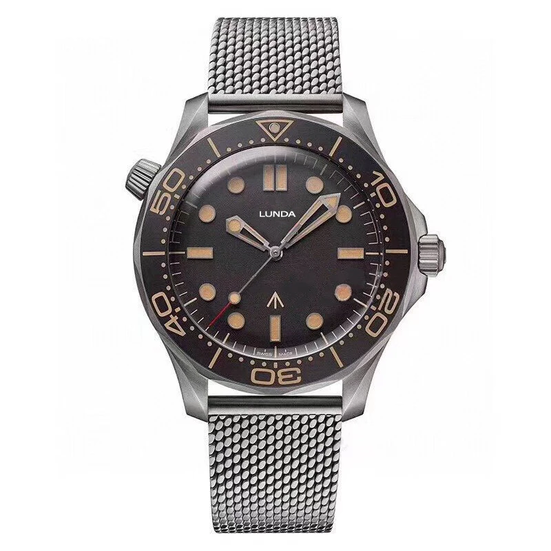 

904L Men's Automatic Mechanical Watch 007 "No Time to Die" Limited Edition 1: 1 Best Mesh Bracelet