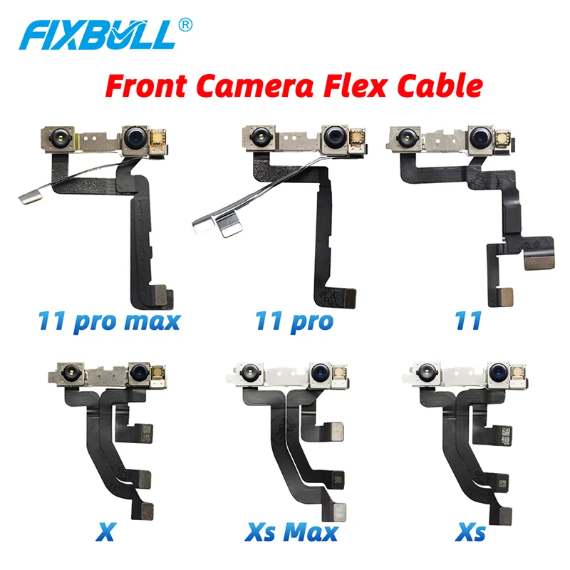 Гибкий кабель для фронтальной камеры FIXBULL iPhone 6 6S 7 8 Plus X Xr Xs Max 11 Pro сенсор близость