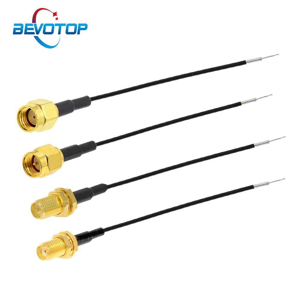 100 шт. одноконцевой ключ для SMA мужской/женский PCB припоя RF1.13 кабель гибкий
