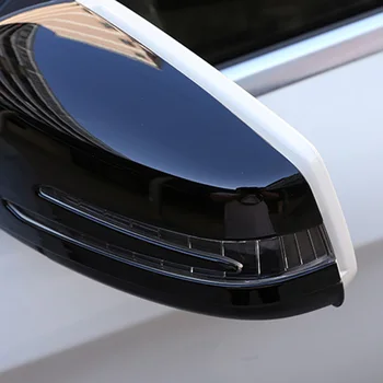

2pcs Rearview Mirror Cover Car Moulding Pair W176 GLA GLK ABS Trim For Mercedes-Benz C Sticker Mirror Decorate