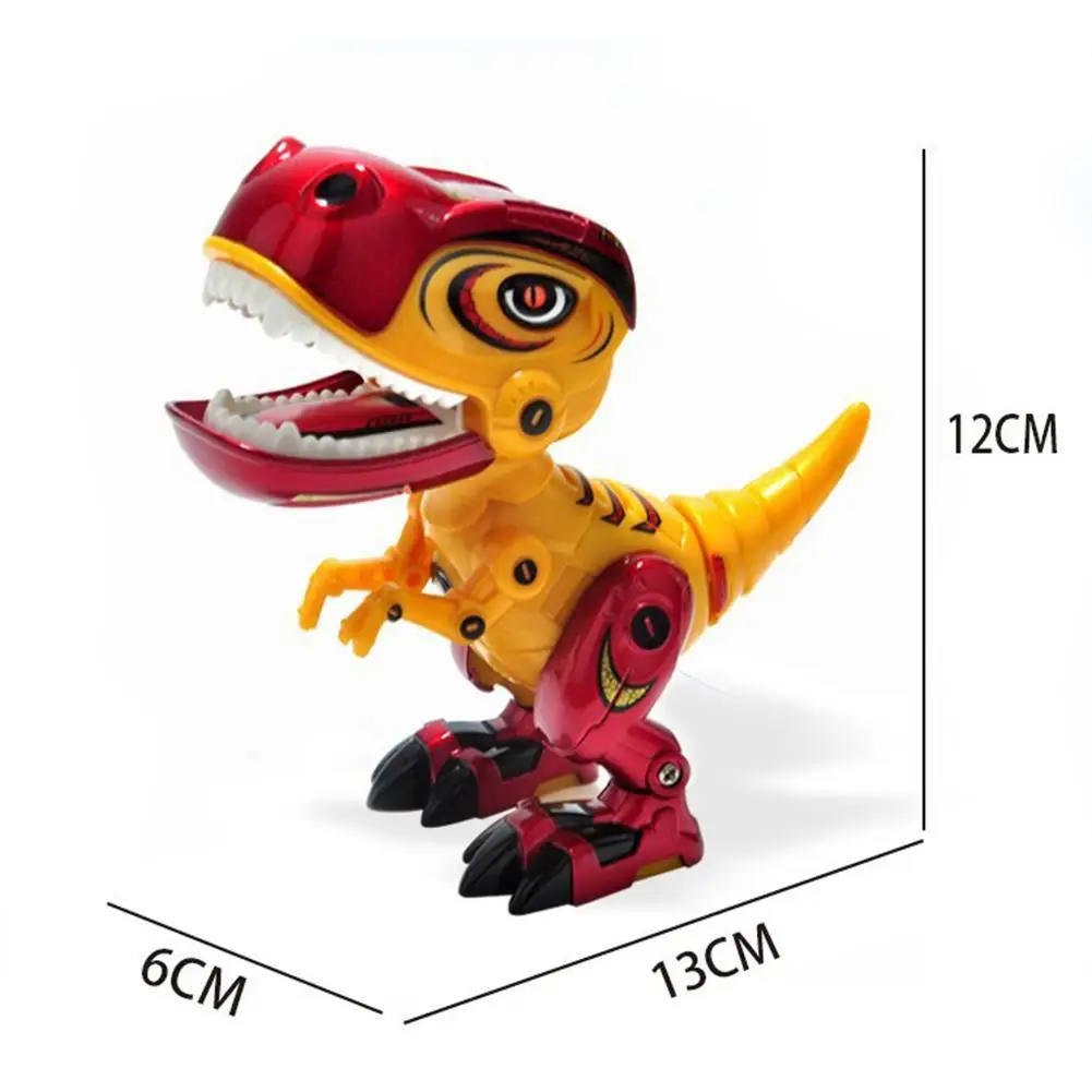 Динозавр дистанционное управление; Электроника робот со световым звуком для детей Детские игрушки Рождественский подарок игрушки
