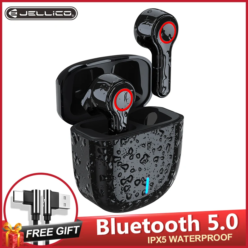 Jellico наушники-вкладыши TWS с беспроводной динамик Bluetooth 5 0 наушники спортивные