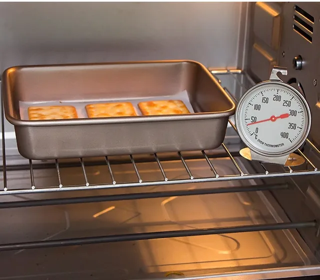 Termometro Da Forno In Acciaio Inox 0-400°C - Con Gancio E Base, Lettura Facile Per Cucina - Foto 14