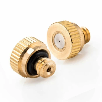 

19.6FT Outdoor Patio Water Mister Mist Nozzles Misting Cooling System Fan Cooler 3 Meters Supply Hose With Standard Water Tap
