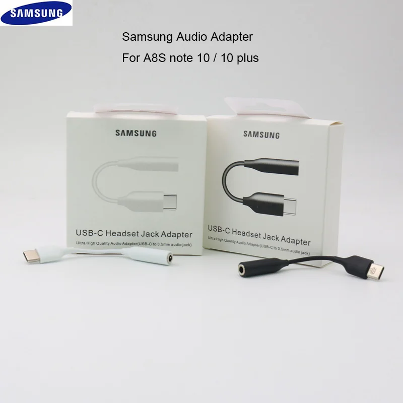 Аудиокабель Samsung USB Type-C папа на 3 5 мм для наушников AUX преобразователь C Galaxy A60 A6S A80