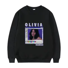 Olivia rodrigo vintage pulôver hip hop moletom das mulheres dos homens roupas casuais legal moletom homem mulher hip hop solto streetwear