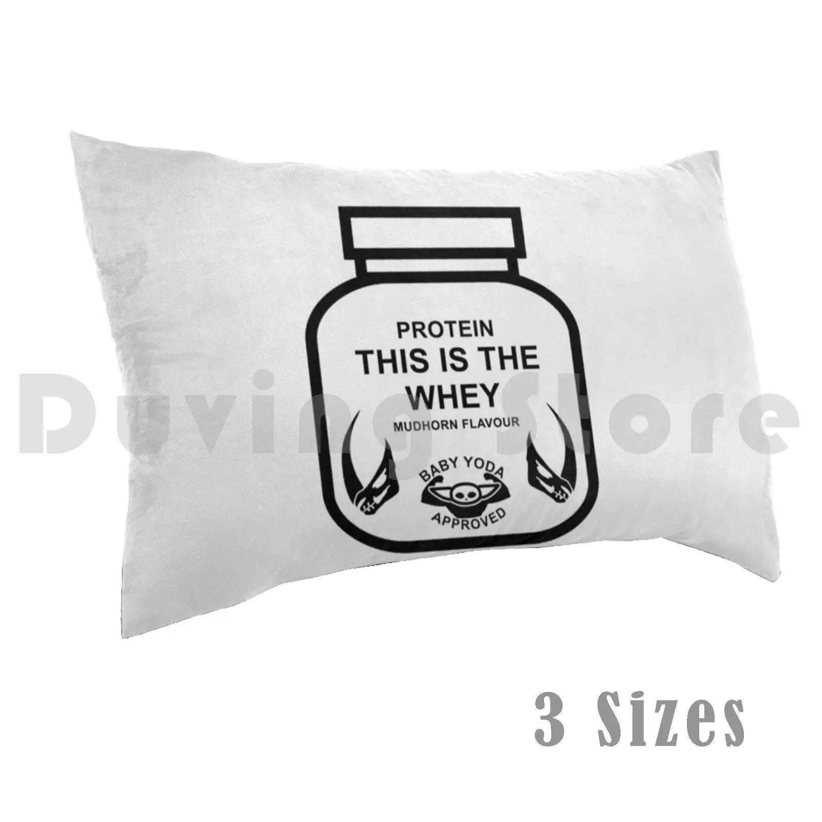 Mando Whey Protein Pillow Case Fai Da Te 50 X7 5 Star Whey Protein Food Nutrition Gym Workout Training Atleta Sport