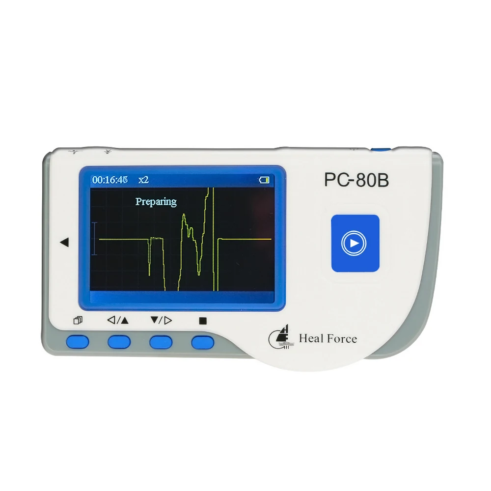 Heal Force PC 80B портативный домашний монитор ЭКГ одобренный CE|Артериальное давление| |