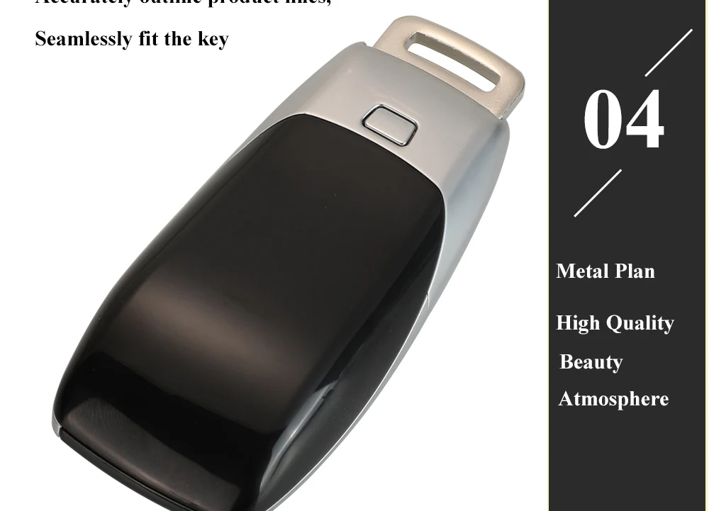 Keyforkess Cassa Chiave Dell'automobile Borsette Per Mercedes Benz 2017 E Classe E E43 E300 E400 W213 2018 Classe S Car Styling cover di ricambio - H8de62f709cdc4912899e2db8047f9528e