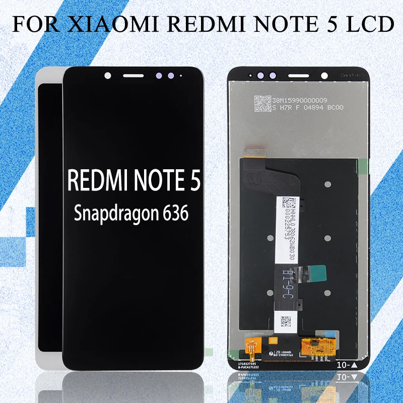 

Promotion Catteny 5.99inch Note 5 Display For Xiaomi Redmi Note 5 Pro Lcd Display With Touch Screen Digitizer Assembly