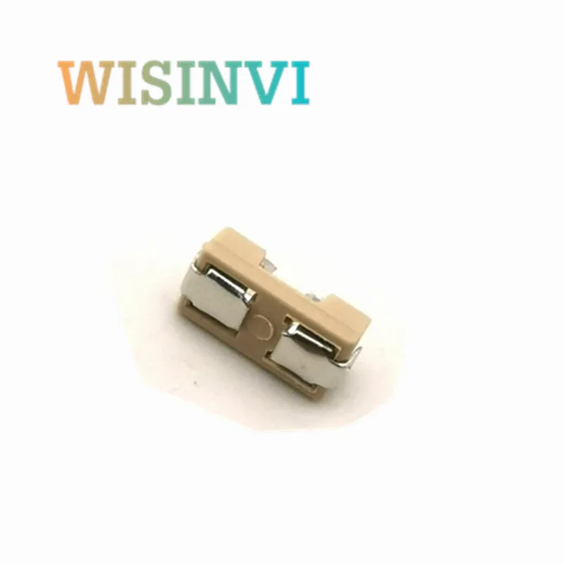 20-100PCS 2410 SMD fuse holder 1808 SMD fuse holder miniature box base transposon 6.1x2.69mm high temperature resistant glass tube fuse holder dc fuse holder