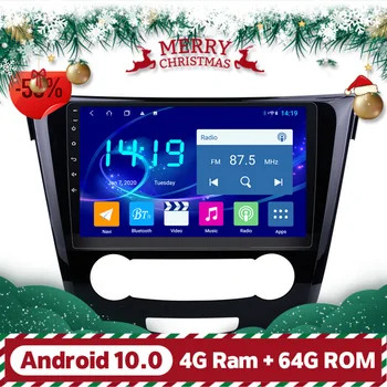 

4GB RAM Deluxe Edition Android 10.0 Video Player For Nissan X-Trail X Trail T32 Qashqai 2013 Car Radio Multimedia Navigation GPS