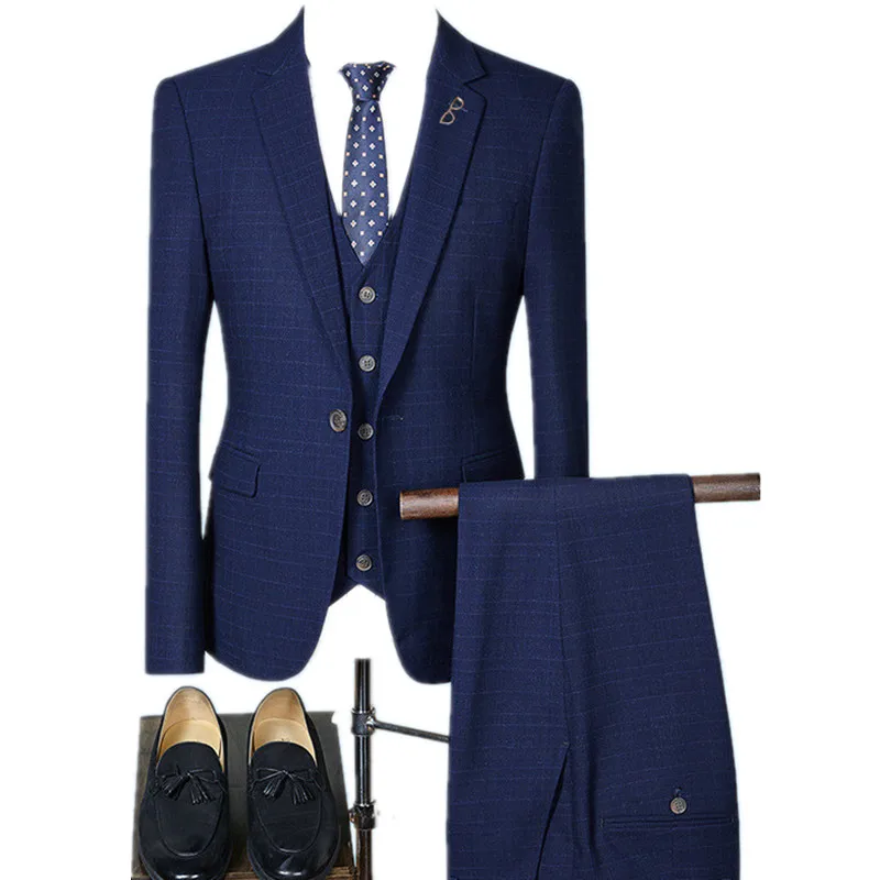 Black Friday 20 Off Manner Anzuge Dunne 3 Stuck Brautigam Hochzeit Anzug Mann Hohe Qualitat Business Herren Formale Buro Tragen Sie Bequeme Smoking Fur Mann