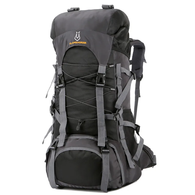 

New Style Fashion for Men And Large Capacity Backpack 60L Mountaineering Bag Outdoor Backpack Casual Bag