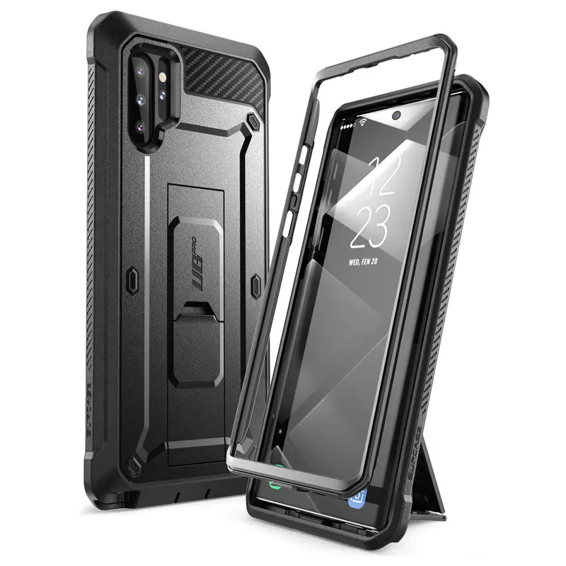 Чехол SUPCASE для Samsung Galaxy Note 10 Plus (2019) UB Pro полноразмерный прочный кобура Без