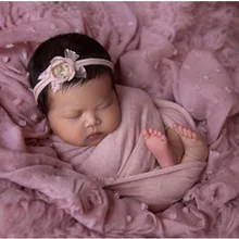 Ylsteed 90*180 см новорожденные фотографии обертывания Ретро стиль ребенок реквизит для фото младенца фон для фотосъемки одеяло корзина наполнитель