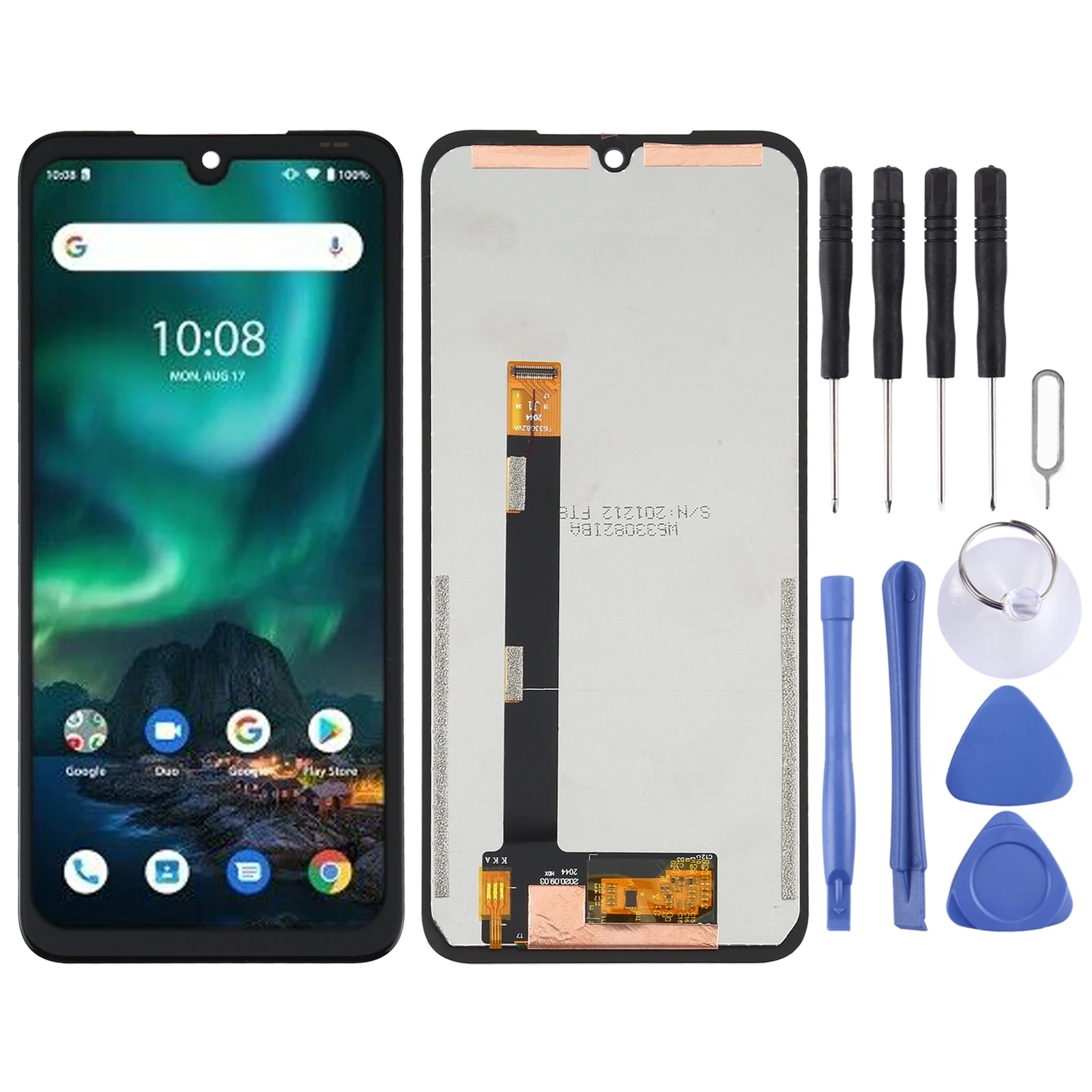 

ЖК-экран и дигитайзер в сборе для UMIDIGI BISON Pro / BISON X10 Pro, запасные части для ремонта, сенсорный экран