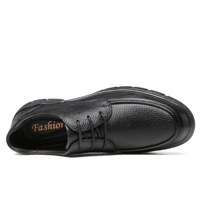 Mens formal shoes business Stylish comfortable Gentleman's formal shoes men middle aged casual shoes dad flats