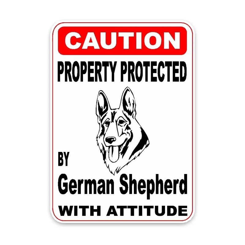 

Personality Car Stickers German Shepherd Dog Accessories Motorcycle Cover Scratches Waterproof PVC 14cm *10cm