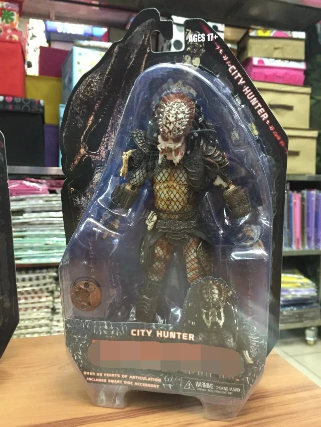 Alien VS Predator шаман и кабан и городской охотник ПВХ фигурка Коллекционная модель игрушки 18 см KT2625 - Цвет: B