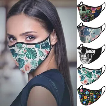 

5pcs Adult Cycling Running Windproof Reuse Protective Washable Mask Mouth Cover Mouth caps washable Mondkapjes wasbaar