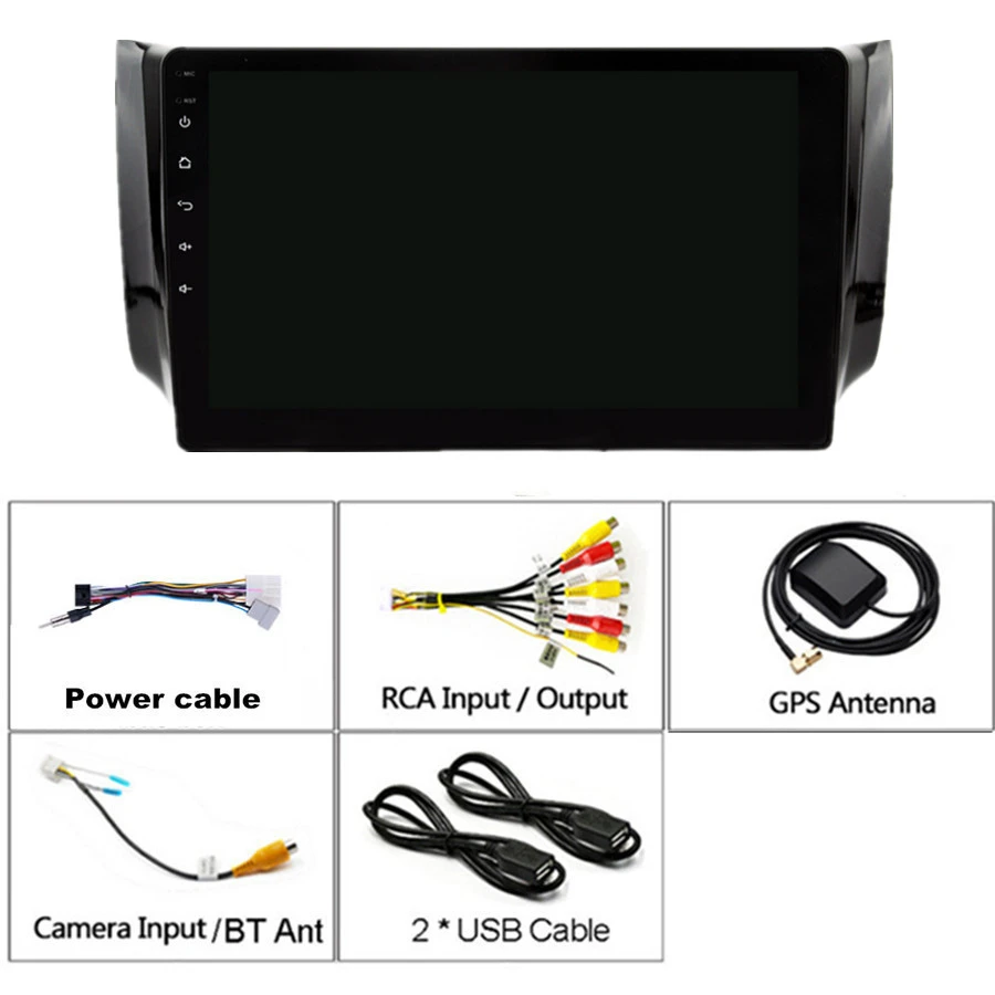 10,1 ''1 Гб+ 16 Гб стерео радио Android 9,1 gps wifi BT DAB Зеркало Ссылка OBD для Nissan Sentra Sylphy 2012