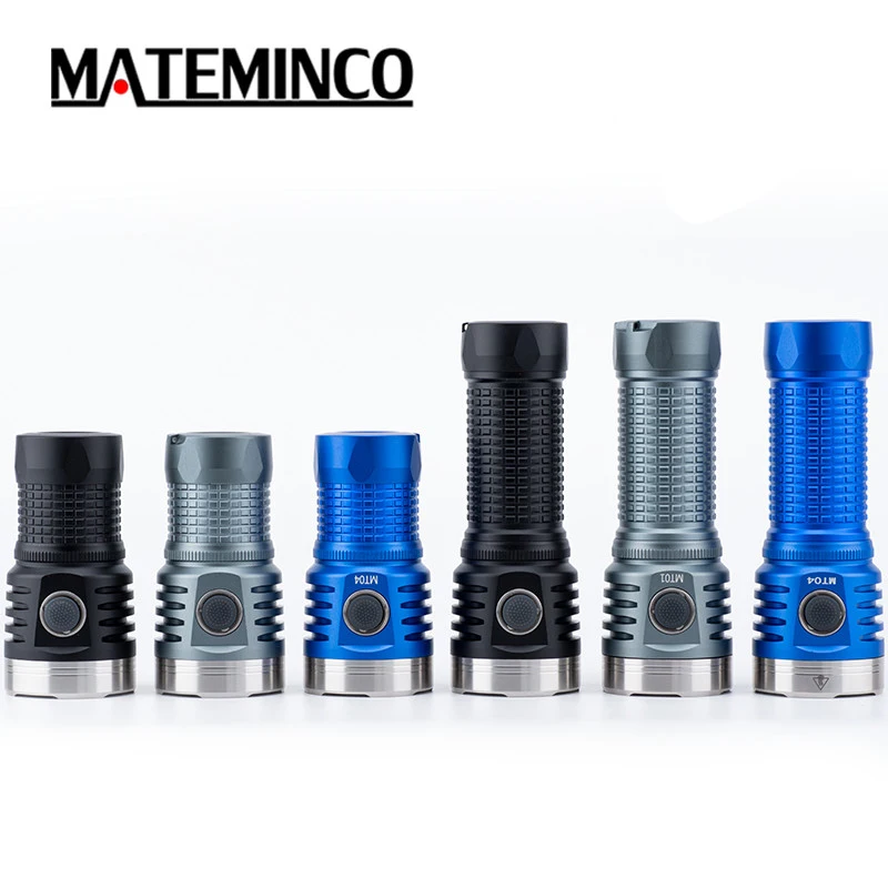 Mateminco MT04 Портативный тактический фонарик XHP50.2/SST-40 7000 LM луч бросать 500 м USB Тип C