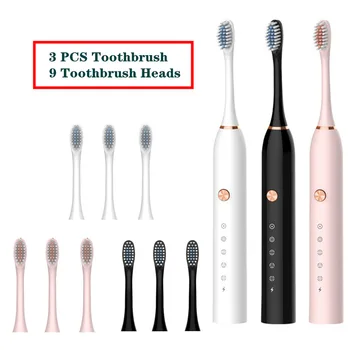 

5 Gears Electric Toothbrush Rechargeable Sonic Toothbrush For Travel Tooth Brush Head Oclean Szczoteczka Do Zebow Brosse A Dent