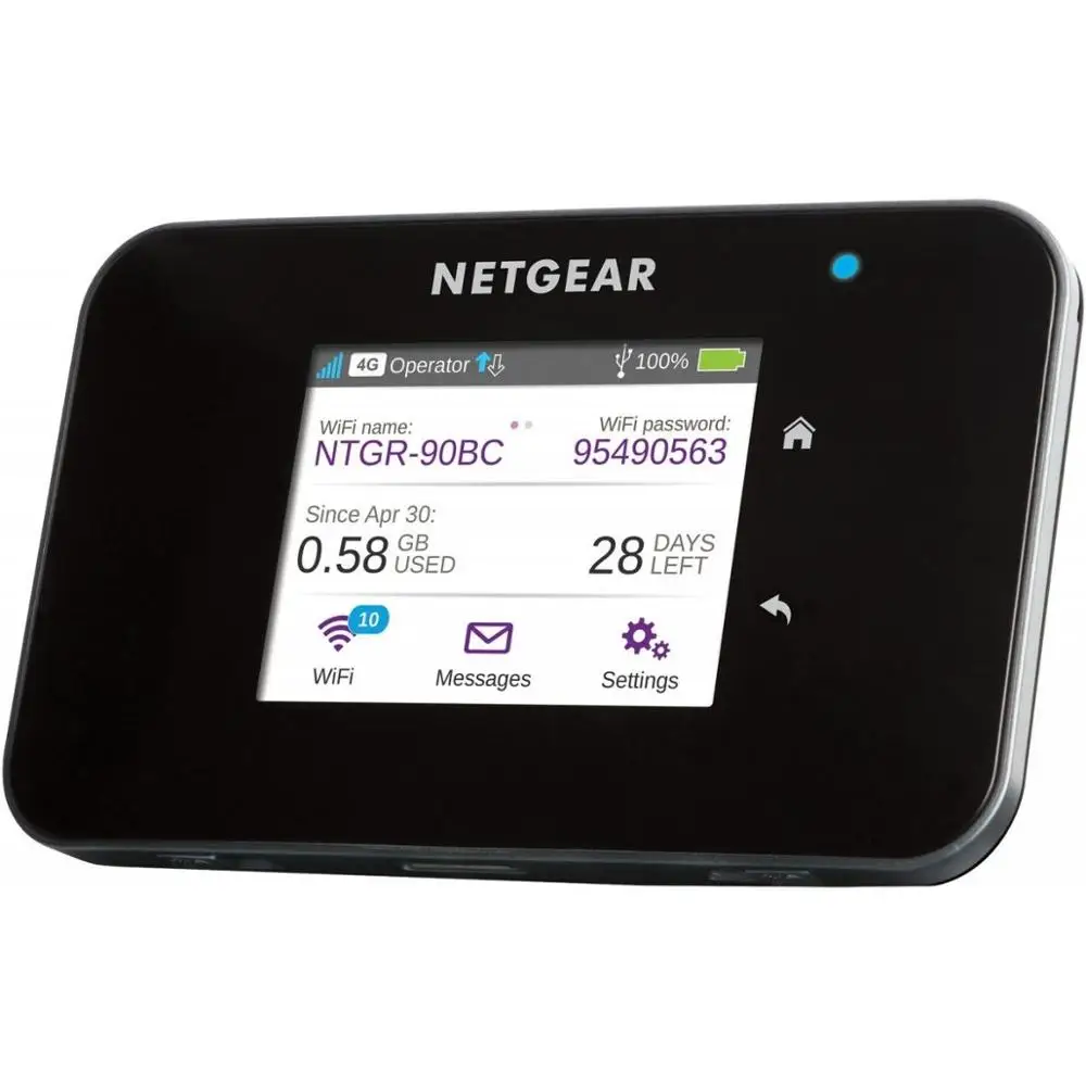 Разблокированный Netgear Aircard AC810S 810S Cat11 600 Мбит/с 4GX Advanced III 4G Мобильная точка доступа добавить скачок кабель pk e5787