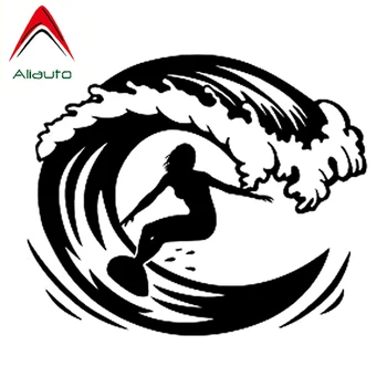 

Aliauto Cover Scratch Car Sticker Fashion Surfboard Extreme Sports Accessories Waterproof Reflective Cartoon Decal PVC,14cm*11cm