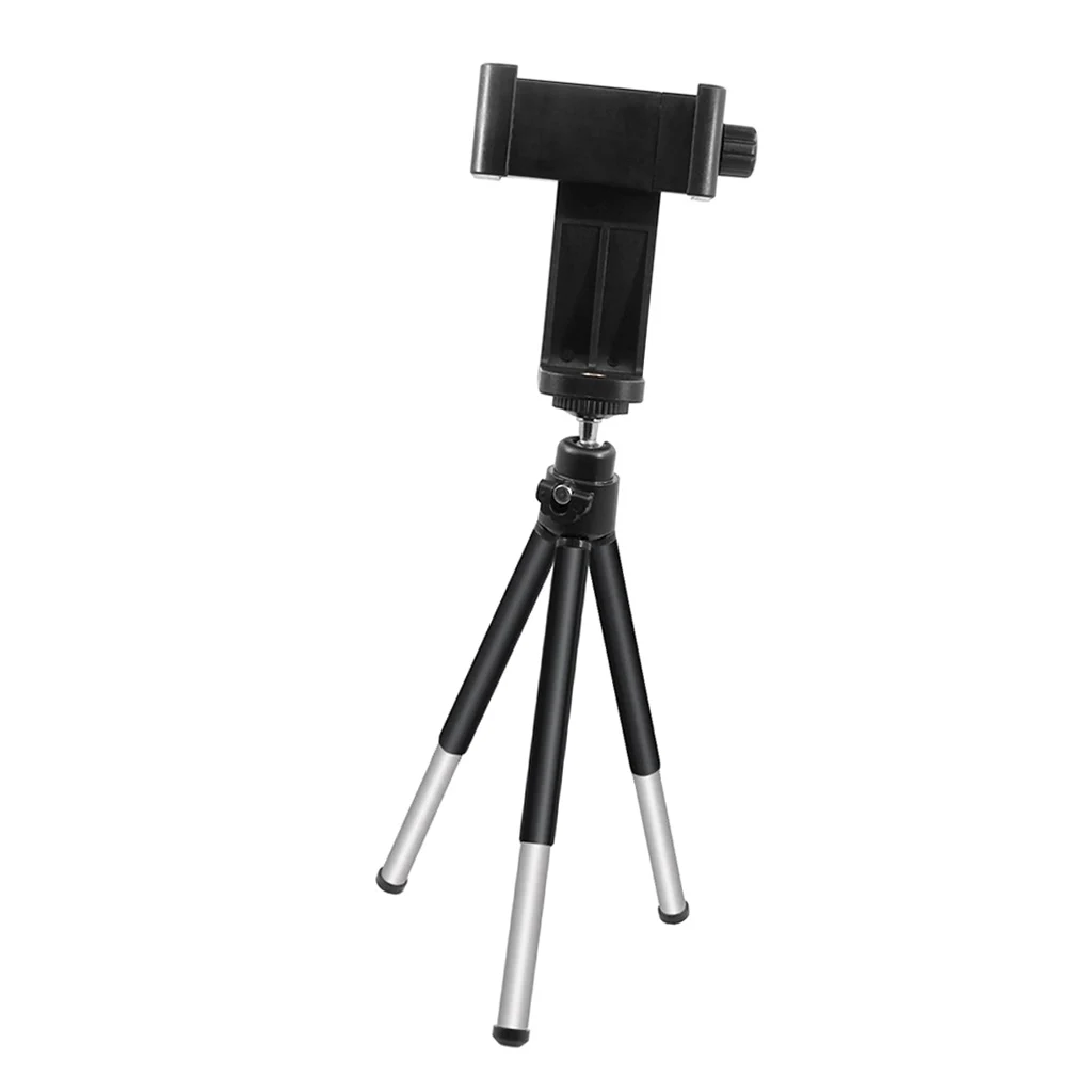 Mobile Cell Phone Stand Tripod Compatible For iPhone Samsung Xiaomi Huawei Universal Smartphone Holder Mount Extendable Tripod