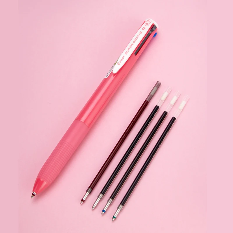 Япония пилот BKSG-25 многофункциональная шариковая ручка средняя масляная ручка многоцветная гладкая большая емкость для офисных студентов 0,7 мм