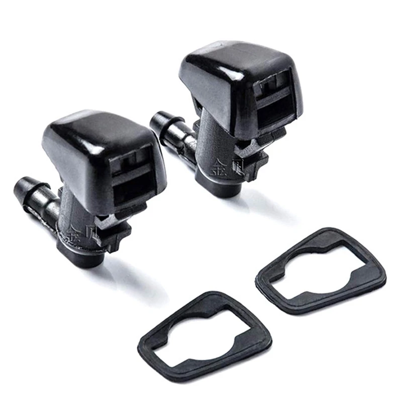 

1 Pair Front Windshield Washer Sprayer Single Hole Car Spray Nozzle 55157319AA Wiper Sprayer Suitable For Dodge Cars
