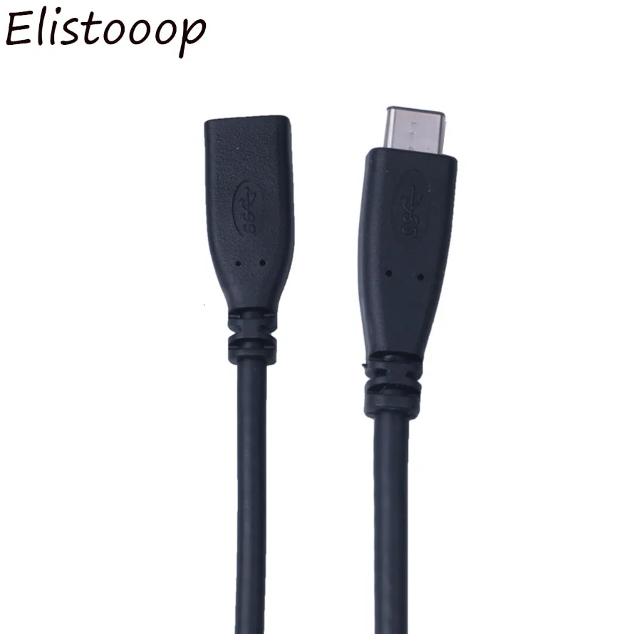 0,2 м USB C Удлинительный кабель type C УДЛИНИТЕЛЬ шнур USB-C Thunderbolt 3 для MacBook Pro USB 3,1 USB удлинитель