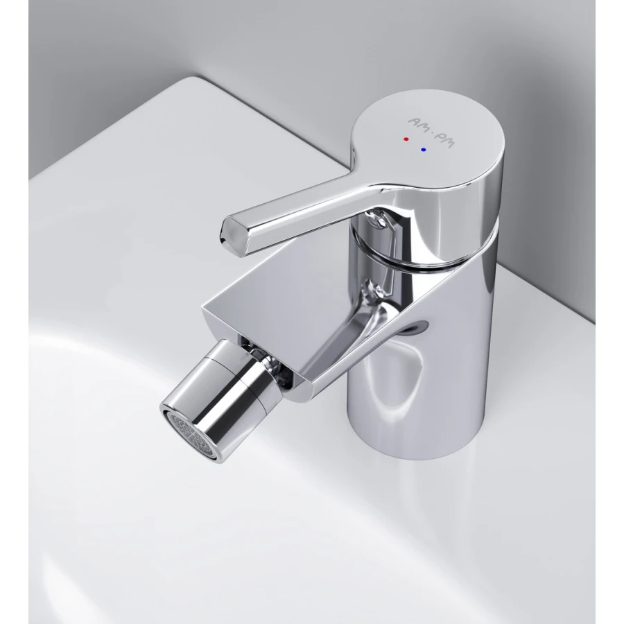 Смеситель для биде Am.Pm X-Joy S F85B83100 излив 100мм, с д/к