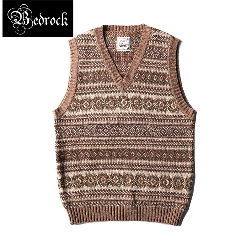 Pure Wool Vest Nordic Icelandic Sweater 